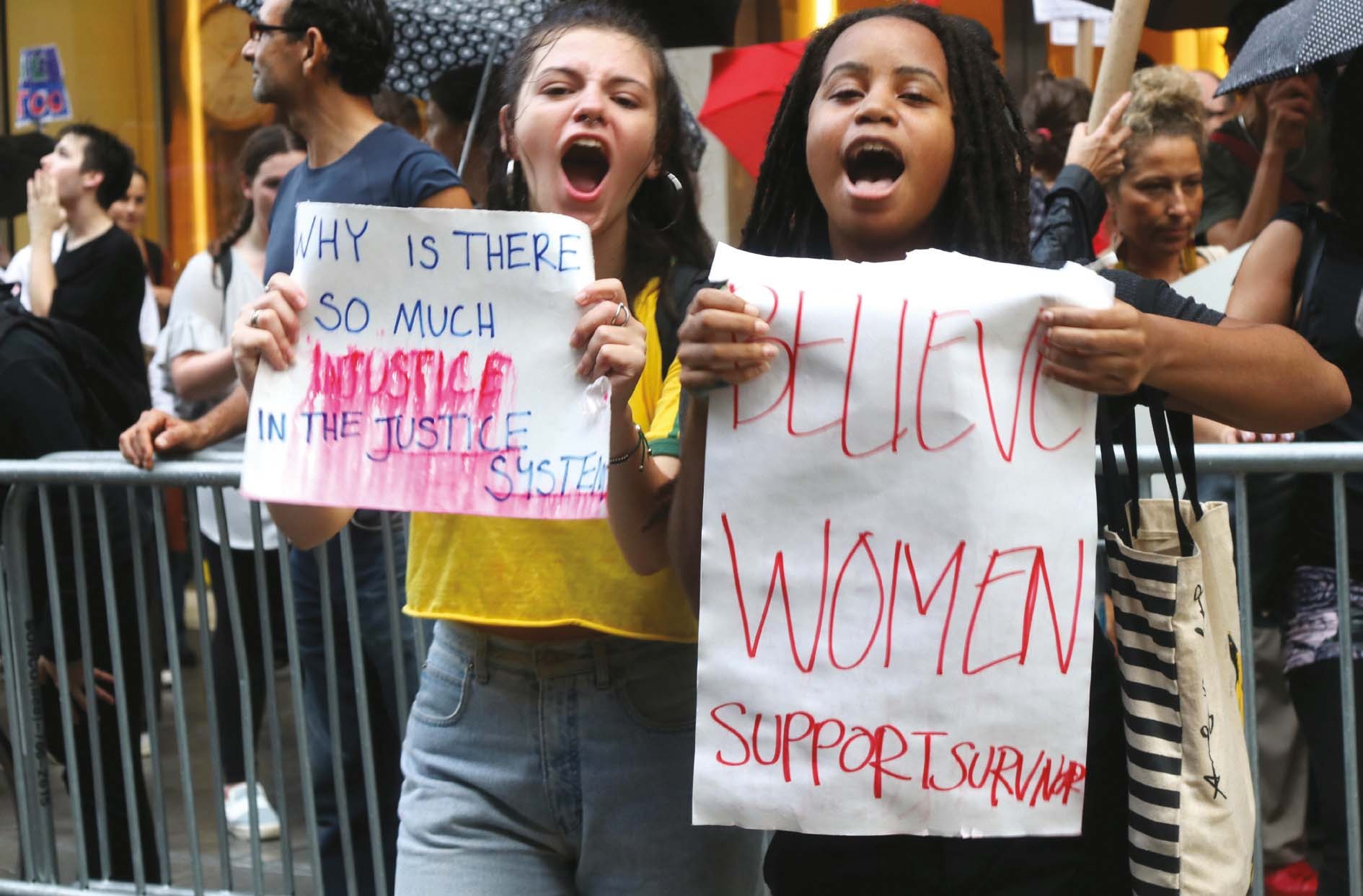US protesters stage a walkout from work in response to Brett Kavanaugh’s nomination to the Supreme Court US protesters stage a walkout from work in response to Brett Kavanaugh’s nomination to the Supreme Court