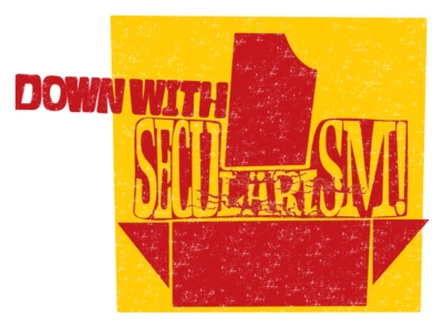 Down With Secularism illustration