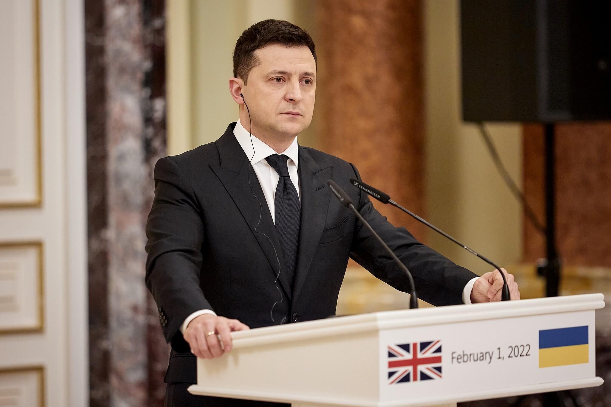 President Zelensky was the target of a deep fake video